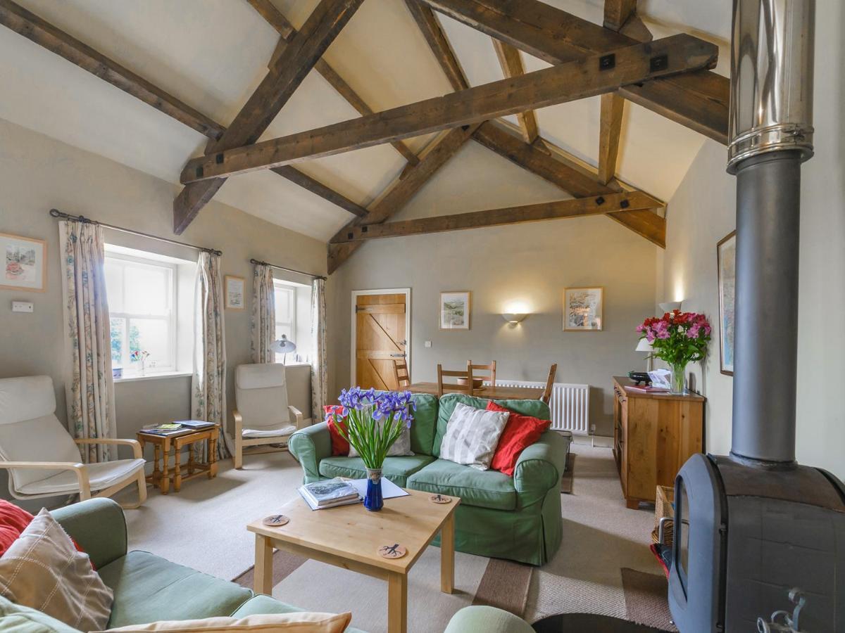 The Byre At High Watch Villa Lanehead Bagian luar foto